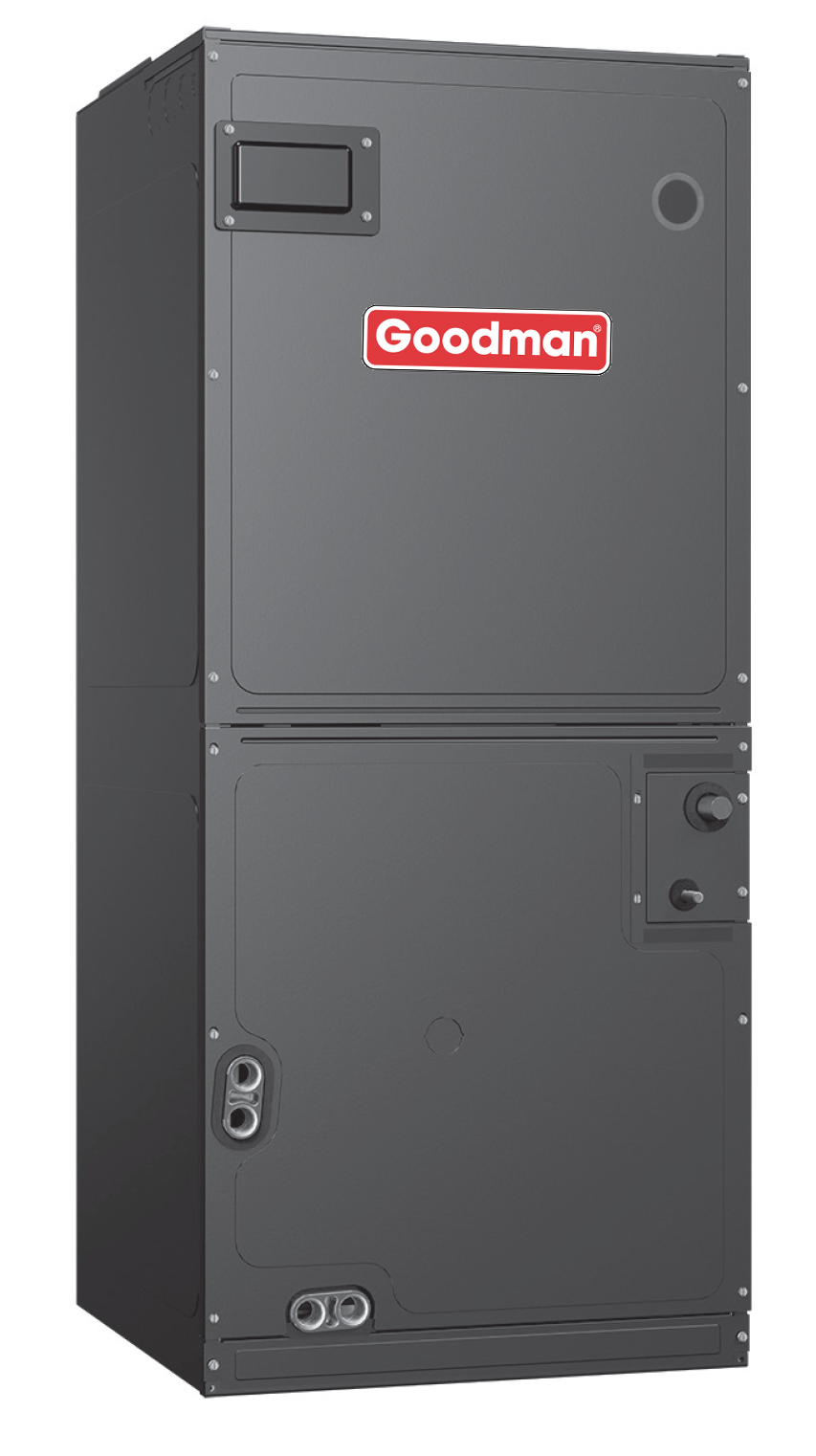 Goodman AMST24BU1300 R-32 air handler, matched with GLXS4BA1810 condenser