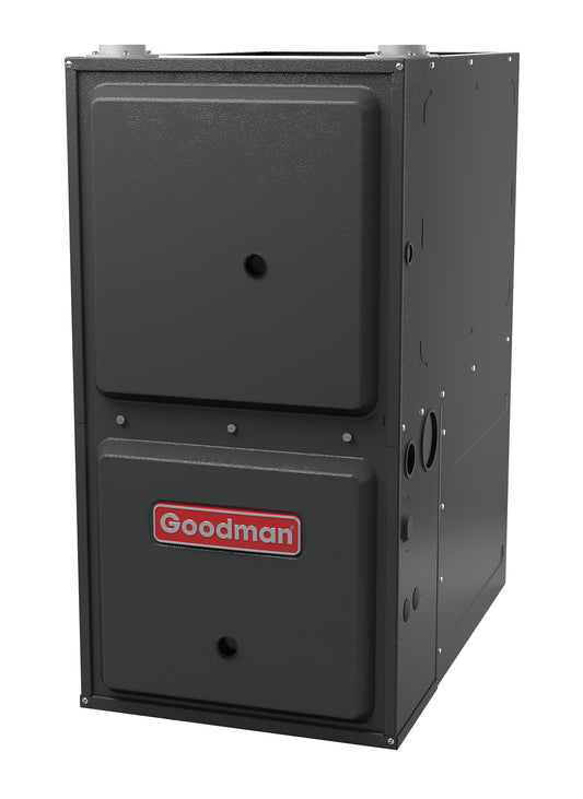 Goodman 80% AFUE Gas Furnace Multi-Speed, Single Stage, Upflow/Horizontal, 100,000 BTUH/H, Non-Nox